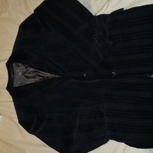 Mens H&M Black Corduroy Blazer sz 36R
